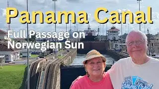 Panama Canal on NCL Sun 2023