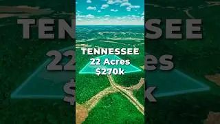 22 Acres of TENNESSEE Land for Sale with Power for $270k &bull; LANDIO