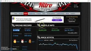 How to win every race on Nitro Type! Not Clickbait!
