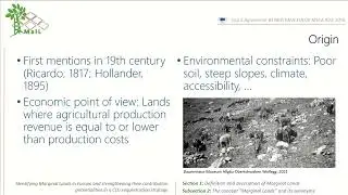 MaiL MOOC | Definition of &ldquo;Marginal Land&rdquo; | 3/36 | UPV