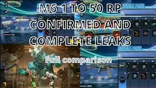 BGMI M6 Royal Pass 🔥 1to50 M6 ROYAL PASS LEAKS 🔥 M6 ROYAL PASS REWARDS 🔥 M6 ROYAL PASS PUBG MOBILE
