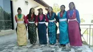 Hyolmo girls  at Cyprus