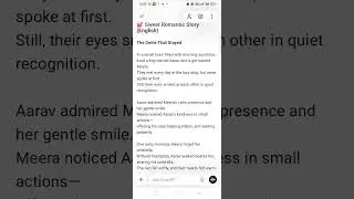 Learning English with a story 