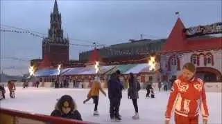 Skating on Red Square / Катание на Красной площади #akspetr77 #akspetr