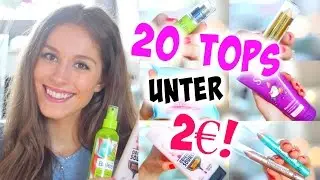 20 Drogerie MUST HAVES ♡ für UNTER 2€!! |BarbieLovesLipsticks