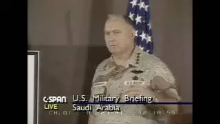 U.S CENTCOM Military News Briefing (General Norman Schwarzkopf)