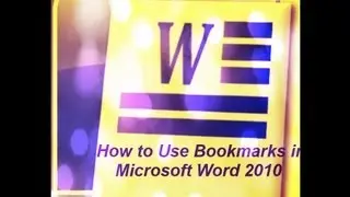 How to Use Bookmarks in Microsoft Word 2010