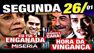 TERRA NOSTRA Resumo Completo De SEGUNDA FEIRA 26 De Janeiro De 2026