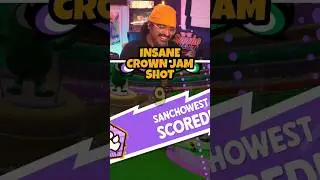 INSANE CROWN JAM SHOT! #Fortnite #Fallguys