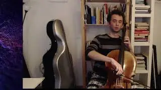 Live classical cello practice session.