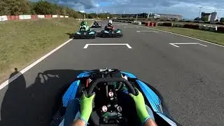 Kartbahn Lüneburg  5.10.2024 - 2x Rennen- BlackSheepRacing™ www.kart-hornets.de 360° Insta360 ONE RS