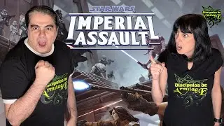 PARTIDA ¿Imperio o Rebeldes? Escaramuza de IMPERIAL ASSAULT ¿quién ganará?