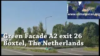Green Facade A2 exit 26 Boxtel, The Netherlands