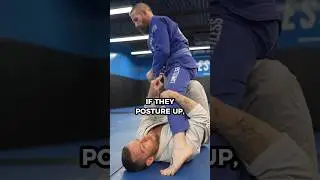 Simple X GUARD entry from HALF GUARD 🔥  #brazilianjiujitsu #bjj #jiujitsu