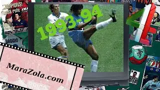 Channel 4 Football Italia Live 1993-94 Sampdoria v Parma_Peter Brackley