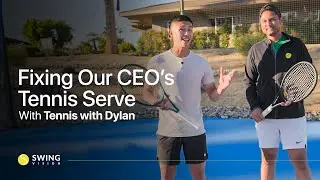 SwingVision CEO Gets a Serve Lesson from Dylan Gee