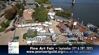 Peoria Art Guild Fine Art Fair 2025 - ExplorePeoria.com Entertainment Report