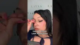 Dual Lash Applicator for easier lash applications✨-#lavaabeauty #lashtools #makeup