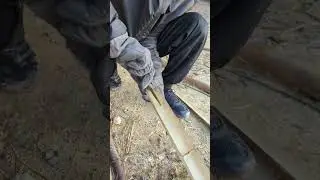 feu par friction scie en bamboo #shorts