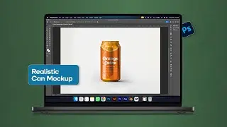 Create a Realistic Can Mockup in Photoshop | Easy Product Mockup Tutorial