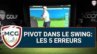 Le pivot dans le swing: Les 5 erreurs classiques