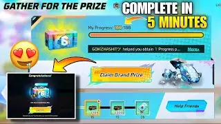 Finally Claim Free Diamond Box😍 ll Gather For The Prize Event Free Fire ll DIVIDED GAMERS
