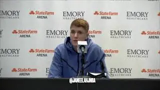 Atlanta Hawks' Kevin Huerter After Loss To Raptors