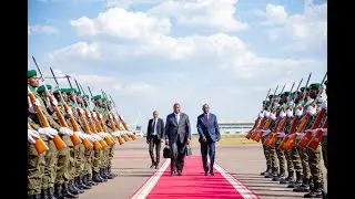 #Kwibohora25: Reba Perezida Touadéra wa Centrafrique agera i Kigali
