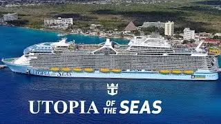 Drone UP as Cozumel Welcomes the Utopia of the Seas