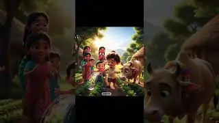 💧 Save Water Save Life | Baby & Cow Story | Indian Village Moral Animation | Good Habits for Kids&rdquo;