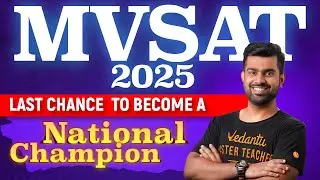 MVSAT 2025 Online | Last Chance | Take your Test Now