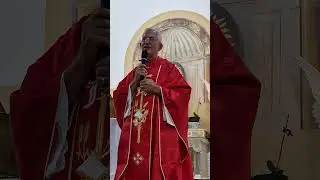 Padre Francisco,  convida a todos para a festa da reforma da igreja.