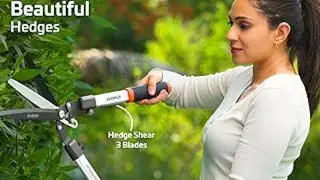 Sharpex Heavy Duty Hedge Shear with Sharp Blade, Spring Loaded  #short #tools #unboxing
