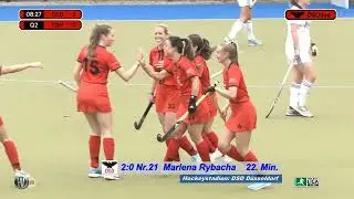2. Feldhockey Bundesliga Damen DSD Düsseldorf vs. TG Heimfeld 24.05.2025 Highlights