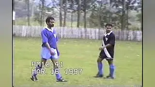 Time Mistura Fina jogando   16 / 03 / 1997