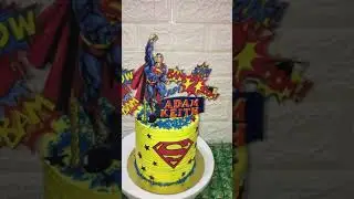Superman Cake 🦸🏻&zwj;♂️🎂🍰