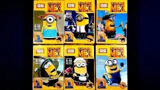 LEGO Minions Despicable Me Minifigures (bootleg / knock-off) GS 1733