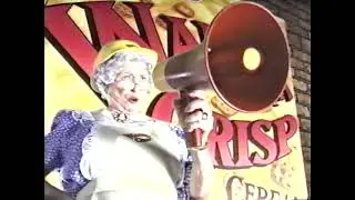 Post Waffle Crisp Cereal Commercial (1995)