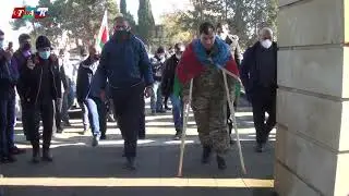 Cəlilabad gəncləri öz qazisini belə qarşıladı