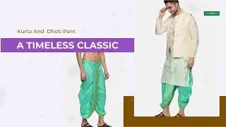 Mens printed dhoti pant
