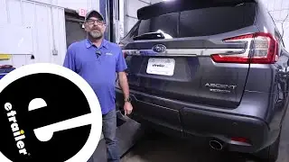 etrailer | Curt Class III Trailer Hitch Install on 2023 Subaru Ascent -  Quick and Easy Guide