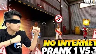 #shorts🥵🥵Lone Wolf But No Internet Prank-Garena Free Fire#freefiremax #viral #ytshorts #ffshorts