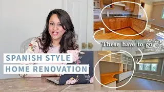 Spanish Style Home Renovation | Revival of This 1950s Home With a Full Remodel Step 1 | Amitha Verma