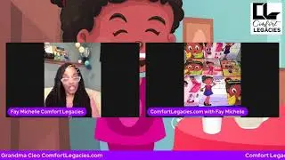 Comfort Legacies Children's Book Review: Graham Crackers And Milk. Story Time With Fay Michelle