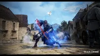 Global Lab - First Infinite Combo PVE Dosa New Class Black Desert Cancle and don't Cancle skill Test