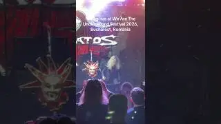 Kratos live at We Are The Underground Festival 2026, Bucharest, Romania