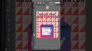 The Fastest Way to Replace Icons #adobeillustrator #design #tutorial