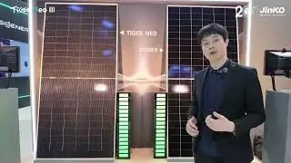 WFES 2026 Live Comparison Jinko Tiger Neo 3.0 Excels Under Low Irradiance I Solar&Solar Wholesale