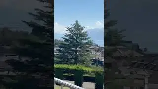 Switzerland, Lausanne, Milan park in 1 minute