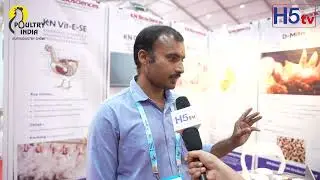 KN Bio Sciences Pvt Ltd | 17th Edition of Poultry India Expo 2025 at Hitex Hyderabad | H5tv